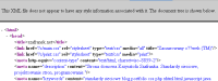 powiększ Drzewo XML dokumentu XHTML